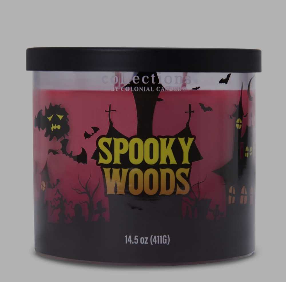 CANDLE: Halloween Colonial Spooky Woods 2021 - Colonial Candle (Halloween Candles) action figure collectible - Main Image 4