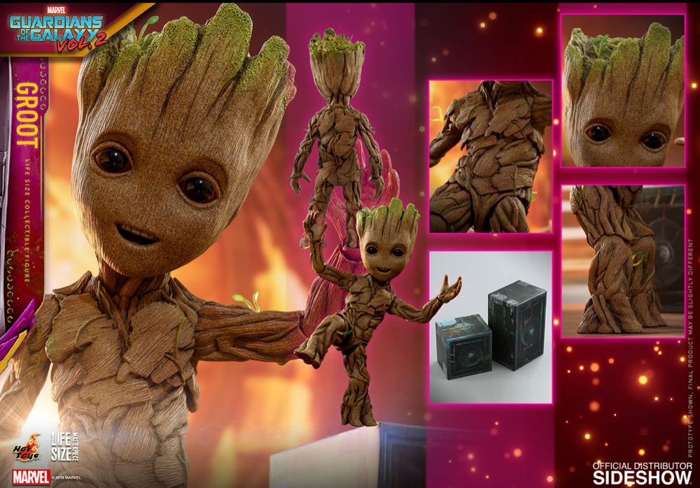 Hot Toys Life-Size Groot - Hot Toys / Sideshow (Life Size Masterpiece) action figure collectible - Main Image 2