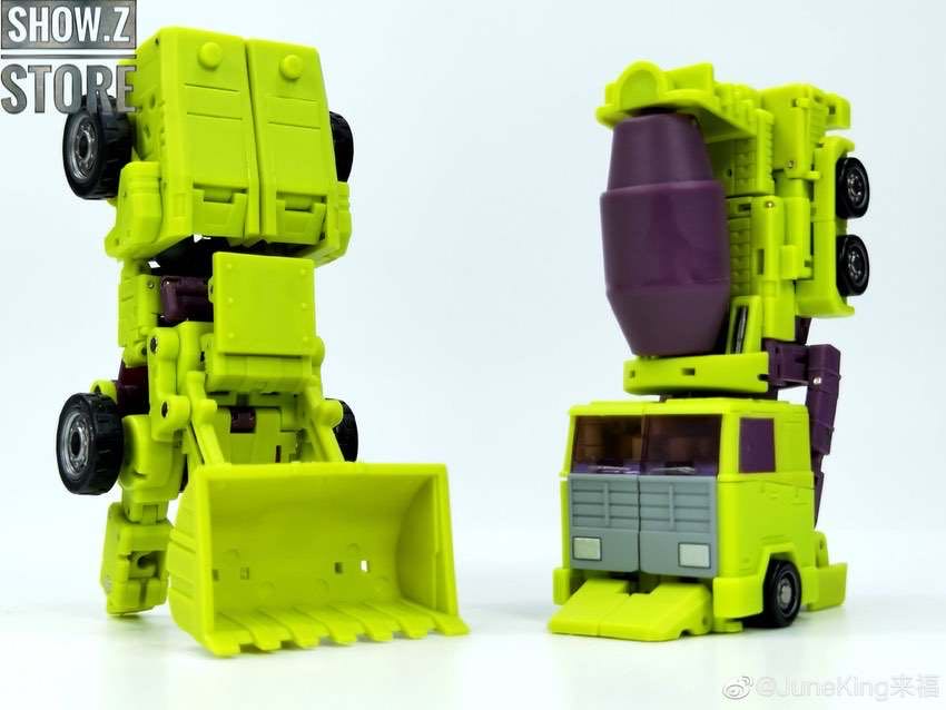 Shovel Master (Scrapper) & Roller Master (Mixmaster) 2-Pack - Magic Square (The Transformers) action figure collectible - Main Image 3