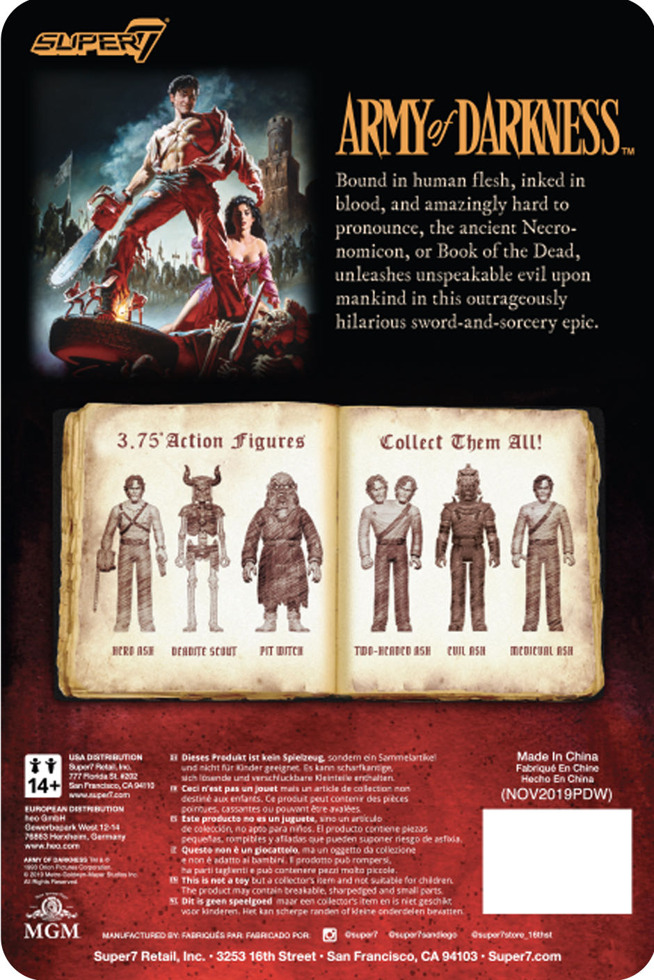 Pit Witch (Glow In The Dark Variant) - Super7 (Army Of Darkness) action figure collectible [Barcode 840049811041] - Main Image 2