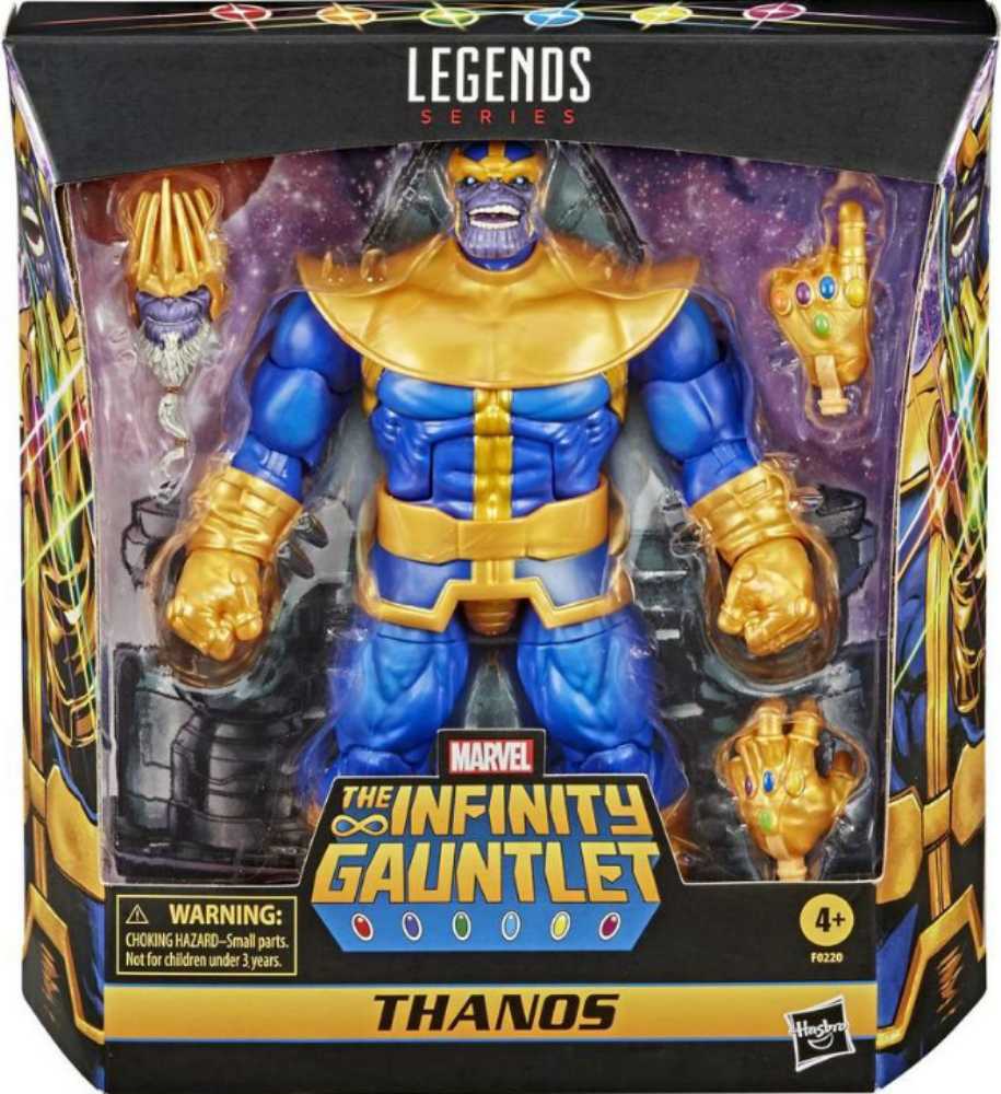 Marvel Legends, Deluxe Edition: Thanos (Infinity Gauntlet) - Hasbro (Marvel Superheroes) action figure collectible - Main Image 2