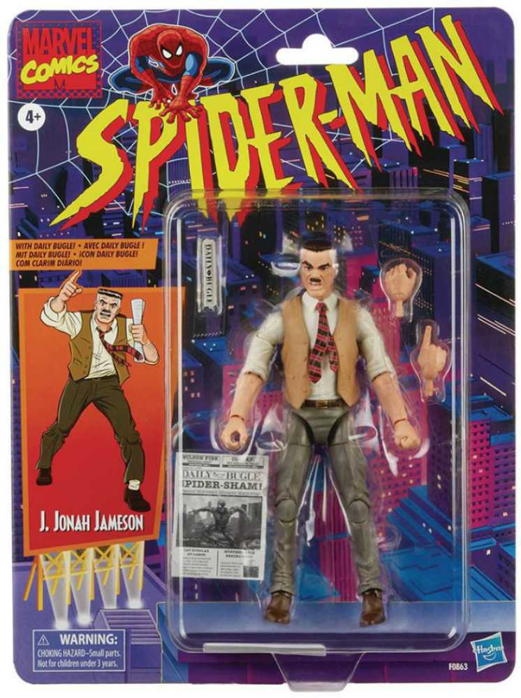 J. Jonah Jameson - Retro - Hasbro (Marvel Superheroes) action figure collectible - Main Image 2