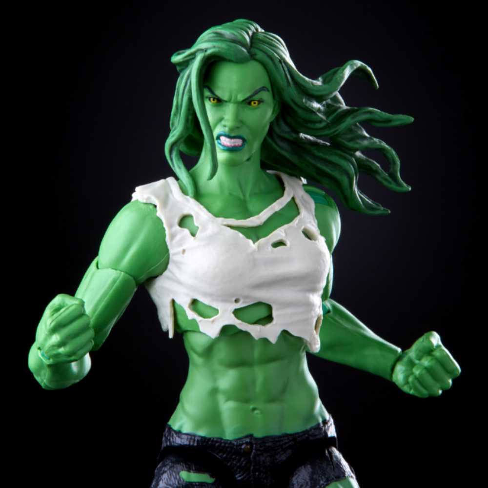 Marvel Legends, Fan Channel Exclusive : She-Hulk - Hasbro (Marvel Superheroes) action figure collectible - Main Image 4