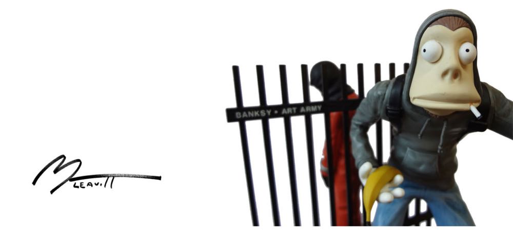 Banksy Art Army - FCTRY (Disney Land Gitmo Stunt) action figure collectible - Main Image 3