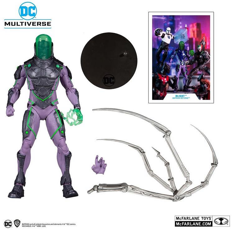 Blight - McFarlane Toys (Batman Beyond) action figure collectible [Barcode 787926154436] - Main Image 2