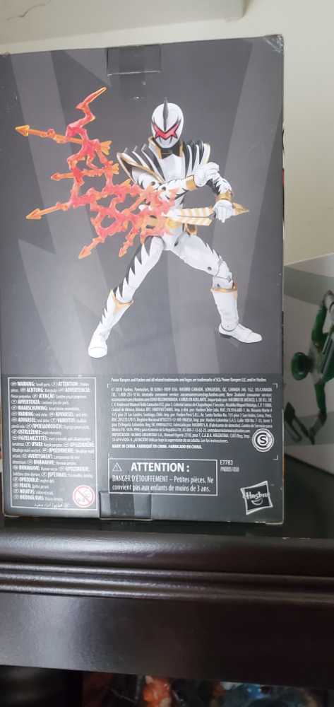 Power Rangers , White Dino Ranger  (Power Rangers: Lightning Collection) action figure collectible - Main Image 2