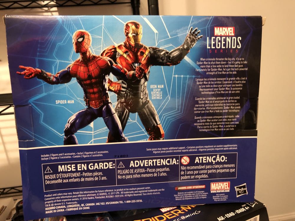 Spider-man Iron Man Sentry 2 Pack - Hasbro - Marvel Legends action figure collectible - Main Image 2