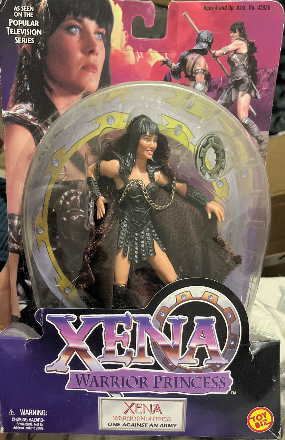 Xena Warrior Princess One Against An Army 6’’ Toybiz Mint In Box - Toy Biz action figure collectible [Barcode 035112420231] - Main Image 2