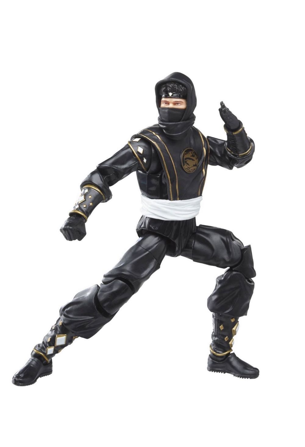 Mighty Morphin Ninja Black Ranger - Hasbro (Lightning Collection) action figure collectible [Barcode 5010993913336] - Main Image 3