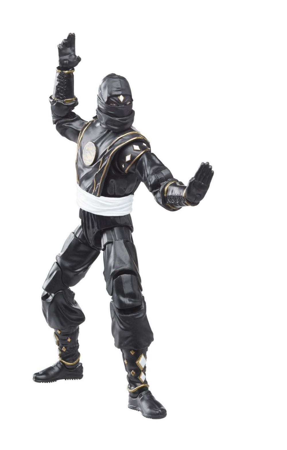 Mighty Morphin Ninja Black Ranger - Hasbro (Lightning Collection) action figure collectible [Barcode 5010993913336] - Main Image 4