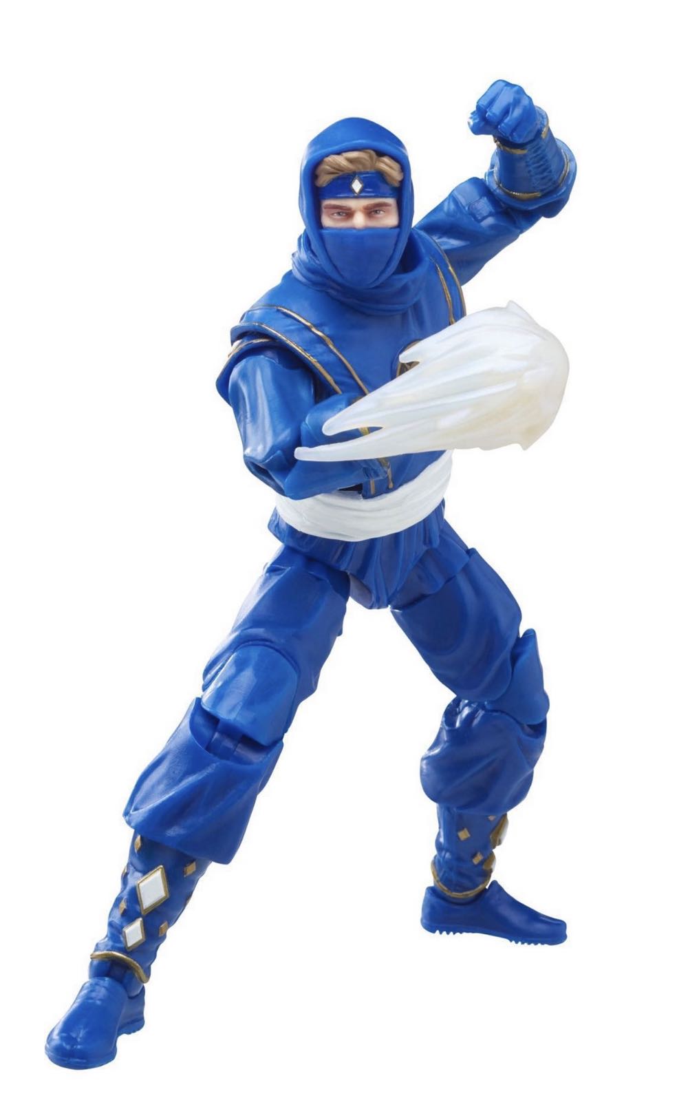 Mighty Morphin Ninja Blue Ranger - Hasbro (Lightning Collection) action figure collectible [Barcode 5010993913350] - Main Image 3