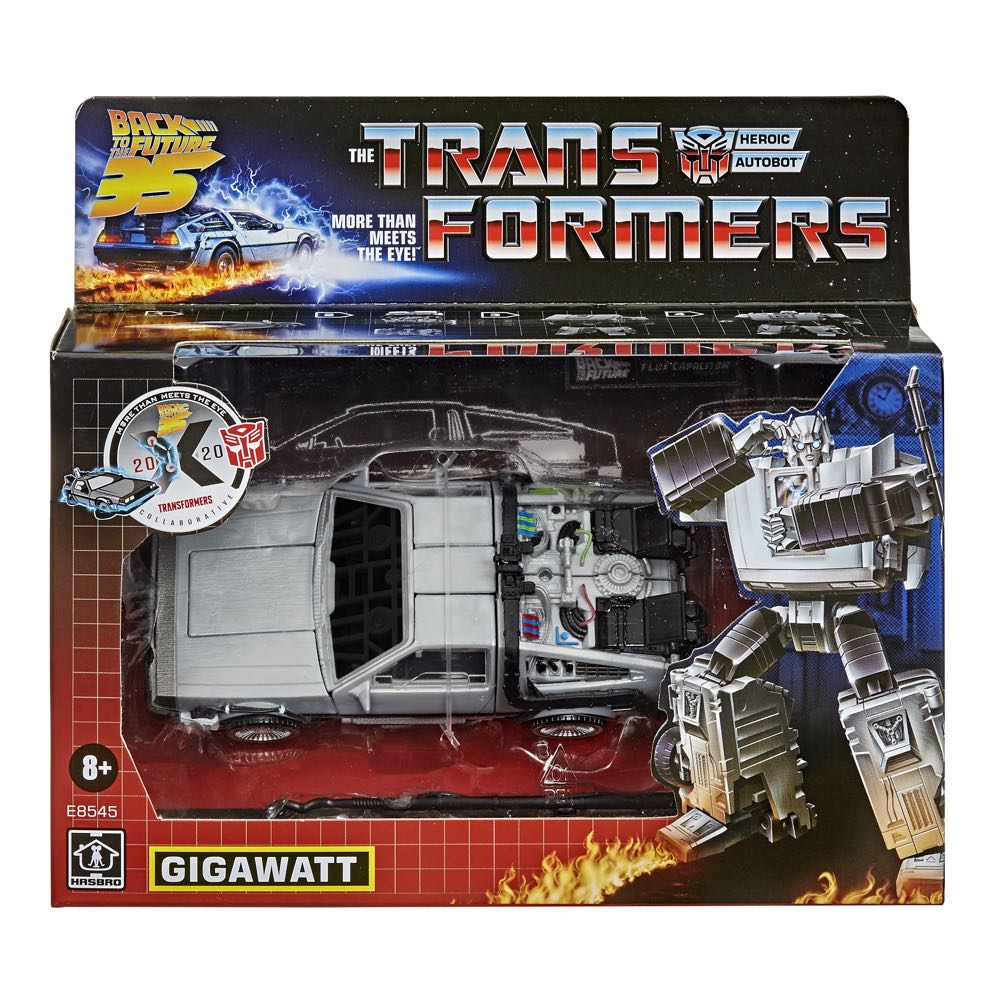 BttF Collaborative: Gigawatt - Hasbro (The Transformers) action figure collectible [Barcode 5010993756629] - Main Image 3