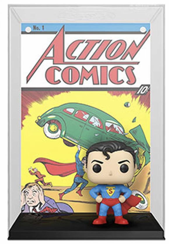 Funko POP!#01 Comic Covers: Action Comics #1 - Funko (Superman) action figure collectible [Barcode 889698504683] - Main Image 2