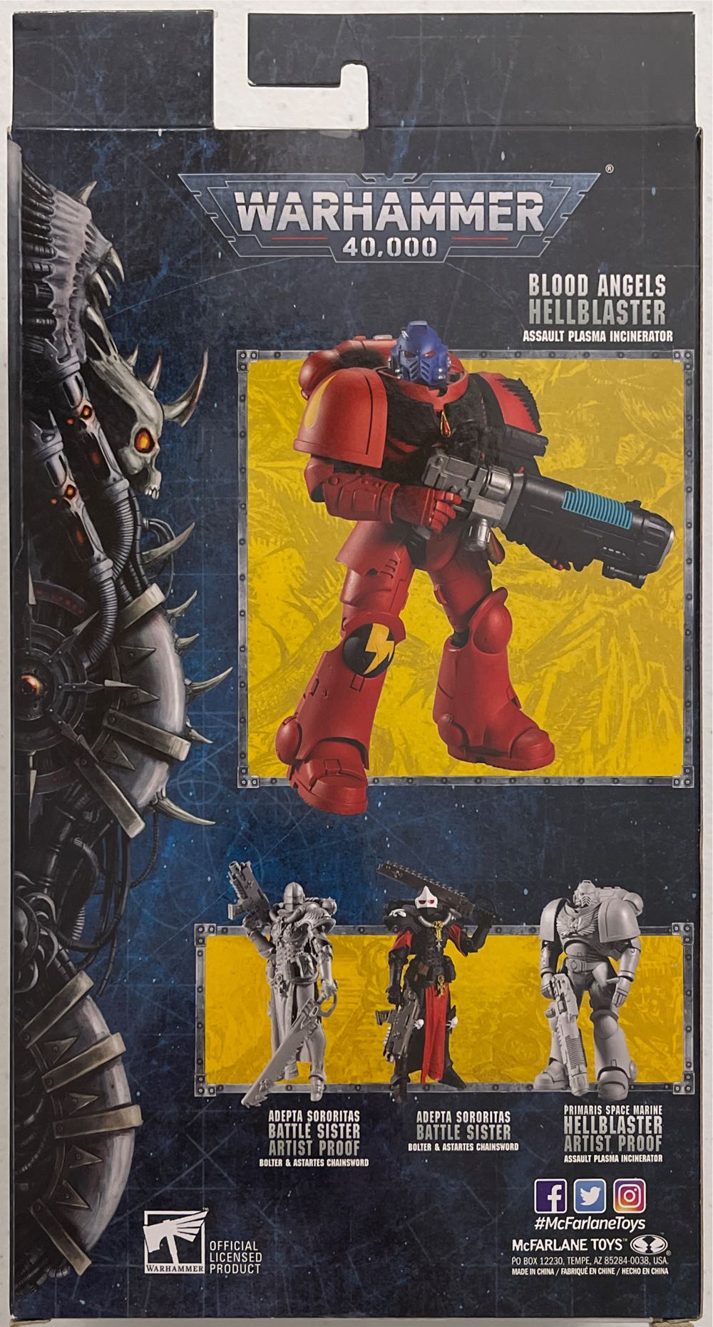 Warhammer 40k: Blood Angels Hellblaster - McFarlane Toys (Warhammer 40,000) action figure collectible [Barcode 787926109160] - Main Image 3