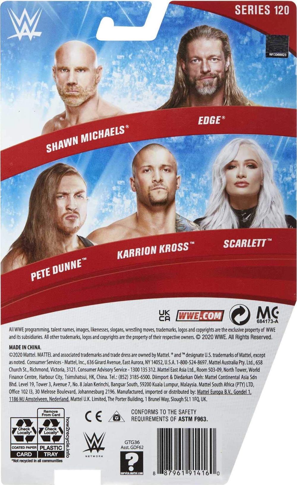 Scarlett - Mattel Wwe (WWE Series 120) action figure collectible - Main Image 4