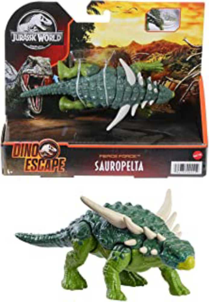 Sauropelta - Mattel (Jurassic World) action figure collectible [Barcode 194735005512] - Main Image 2