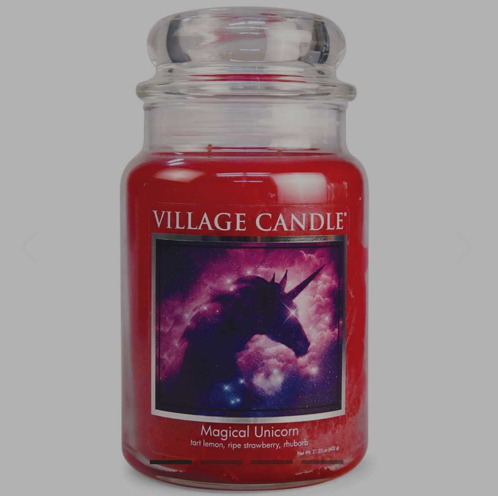 CANDLE: Enchanted Village Magical Unicorn - Village Candle (Enchanted Candles) action figure collectible - Main Image 3