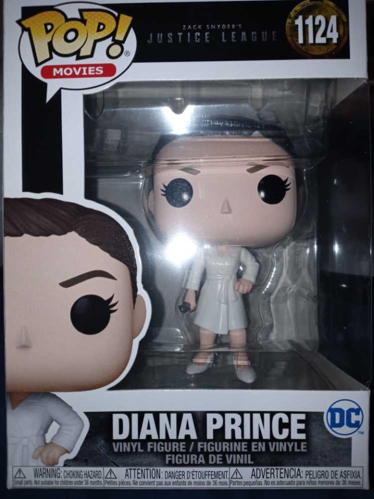 Diana Prince Wonder Woman Funko 1124 - Funko (DC Funko Pops!) action figure collectible [Barcode 889698568005] - Main Image 2