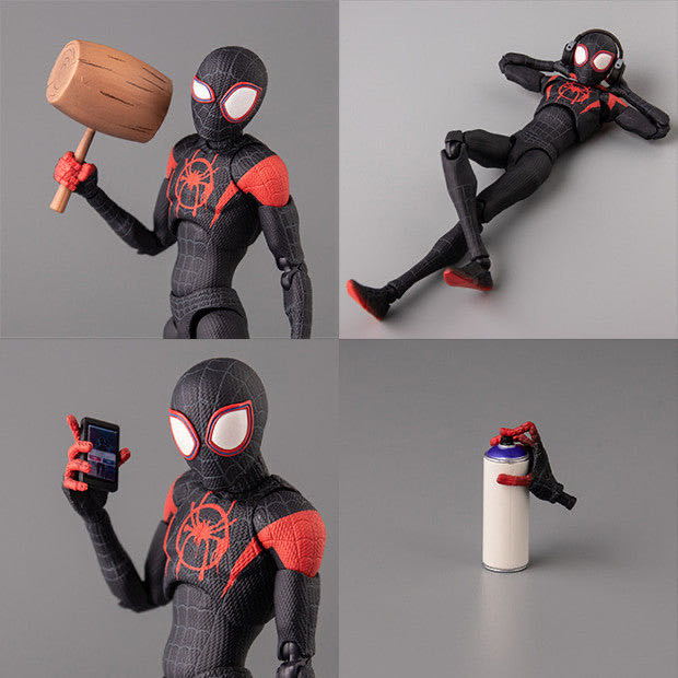 Miles Morales: Spider-Man - Into The Spider-Verse - SV Action - SEN-TI-NEL (Spider-man: Into the Spider-verse) action figure collectible [Barcode 4571335882990] - Main Image 4
