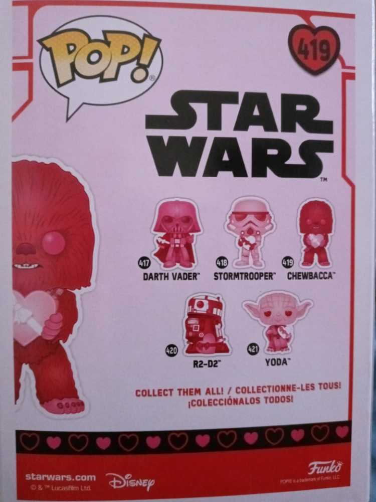 Chewbacca (Star Wars) 419 - Funko Pop Star Wars (Star Wars) action figure collectible [Barcode 889698528719] - Main Image 3
