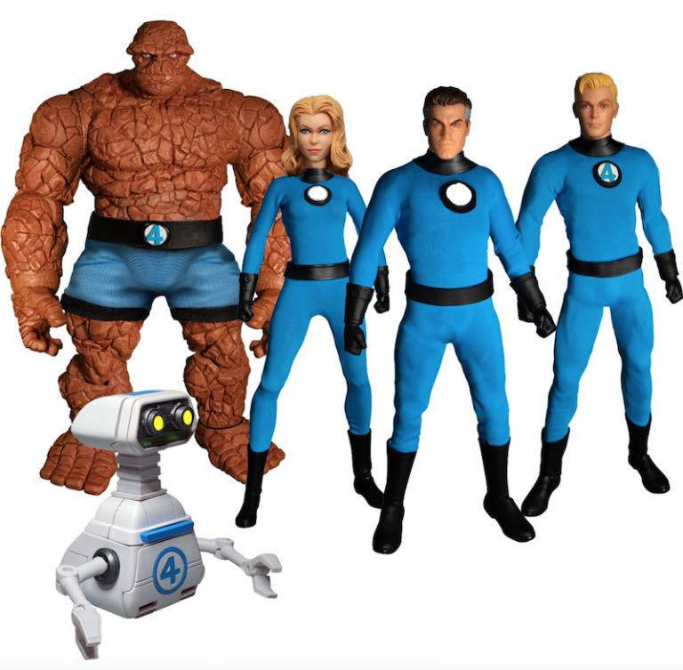 H.E.R.B.I.E - Mezco Toyz - One:12 Collective (Fantastic Four) action figure collectible [Barcode 0630509565054] - Main Image 3