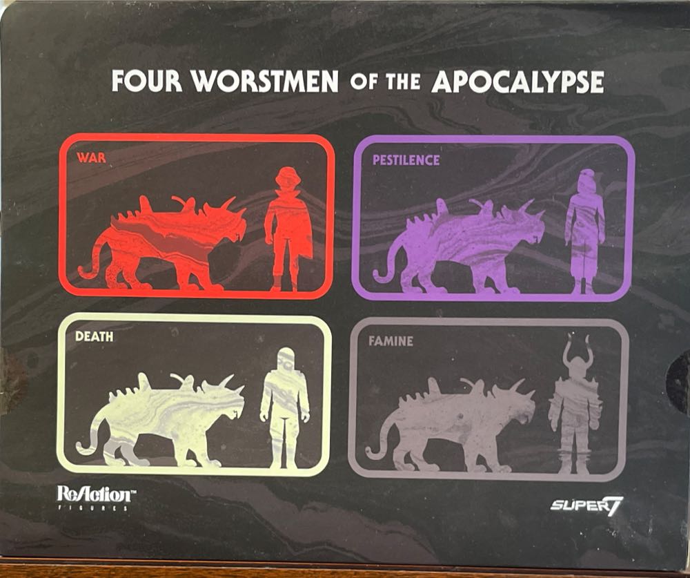 Famine Black Falcon The Worst - Super 7 action figure collectible [Barcode 840049813816] - Main Image 2