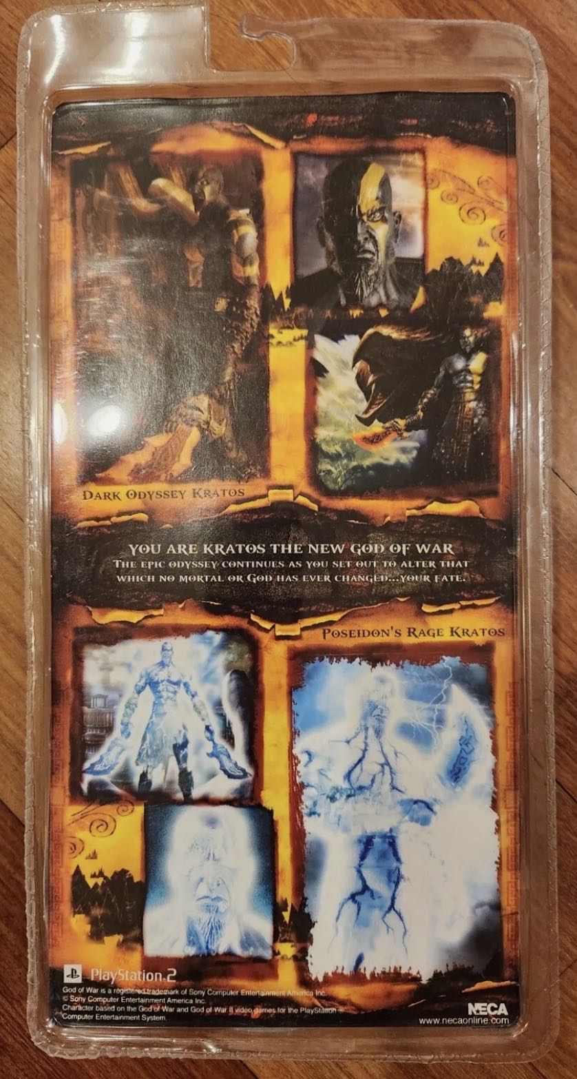 God Of War Neca GOW2 Kratos Poseidon’s Rage - Neca (God of War) action figure collectible [Barcode 634482493069] - Main Image 2