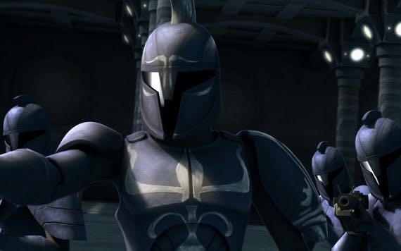 Senate Commando Captain And Senate Commando - Hasbro (Star Wars - Clone Wars) action figure collectible [Barcode 653569513704] - Main Image 3