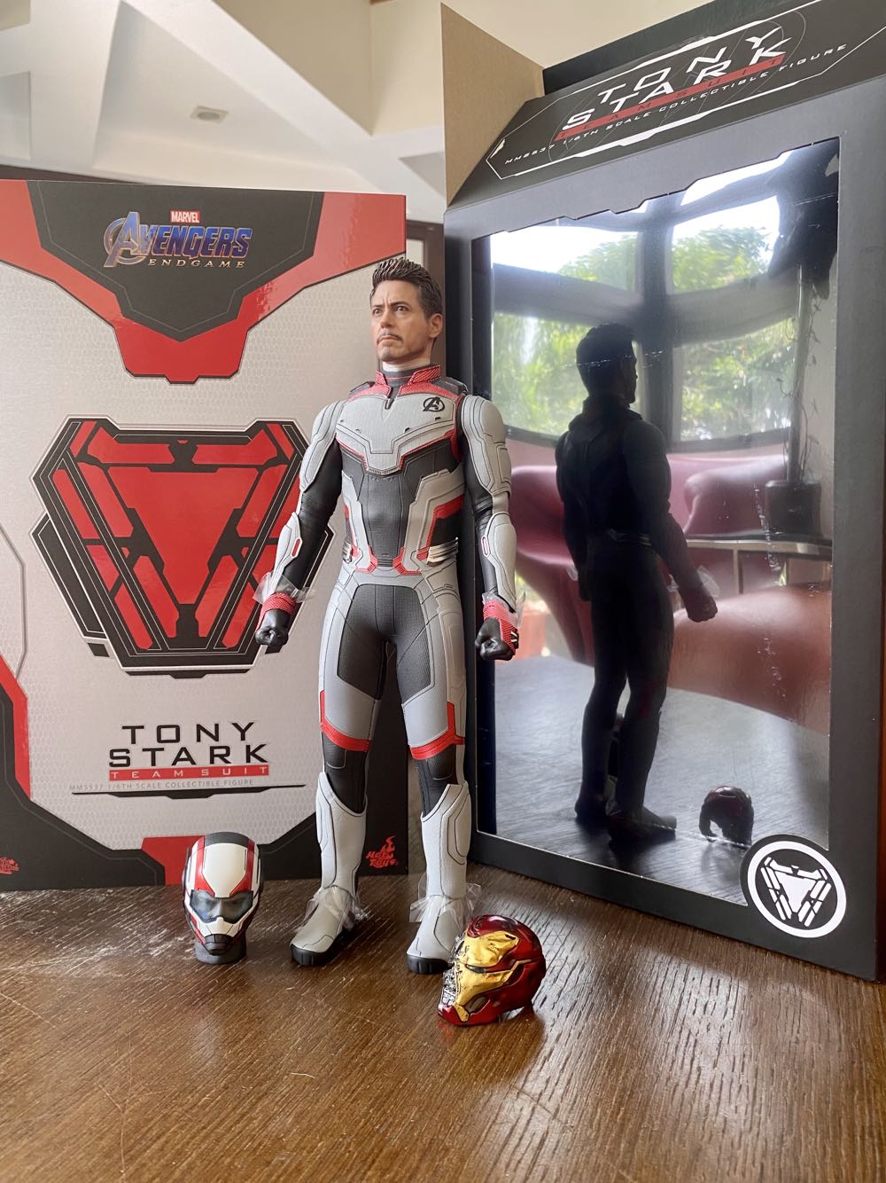 Tony Stark Team Suit Endgame Hot Toys MMS 537 - Hot Toys (Iron Man) action figure collectible [Barcode 4895228600684] - Main Image 2