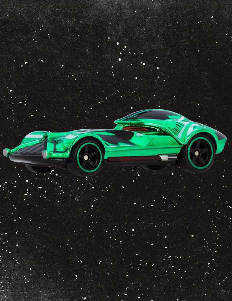 Hot Wheels Green Darth Vader Comic Con Exclusive - Hot Wheels by Mattel (Star Wars Hot Wheels) action figure collectible [Barcode 194735018789] - Main Image 3