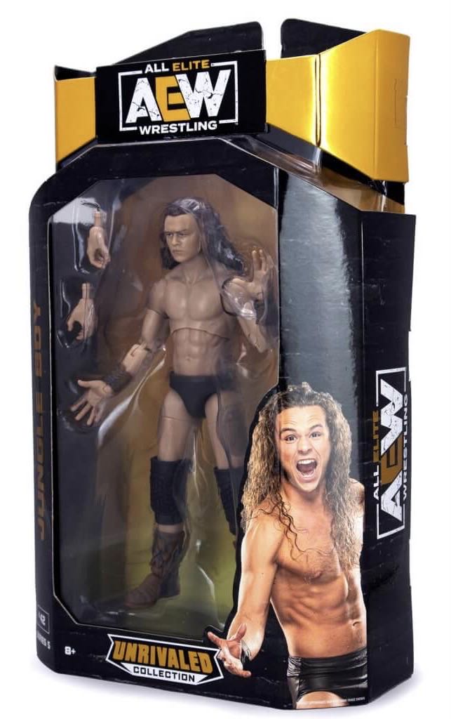 Jungle Boy - Jazwares (AEW Unrivaled Collection) action figure collectible [Barcode 191726377375] - Main Image 2