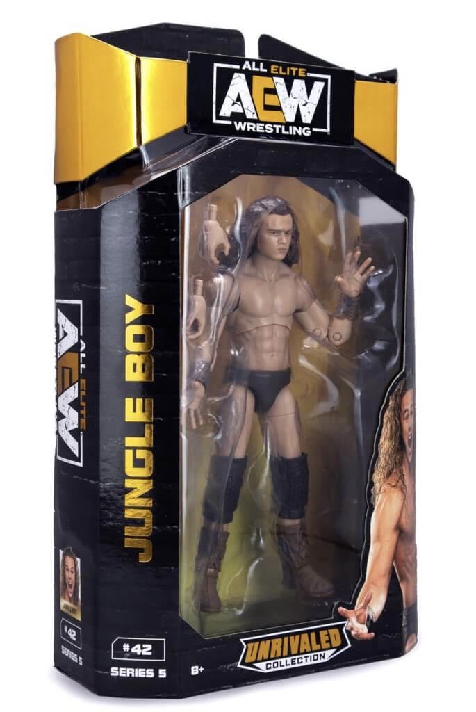 Jungle Boy - Jazwares (AEW Unrivaled Collection) action figure collectible [Barcode 191726377375] - Main Image 3