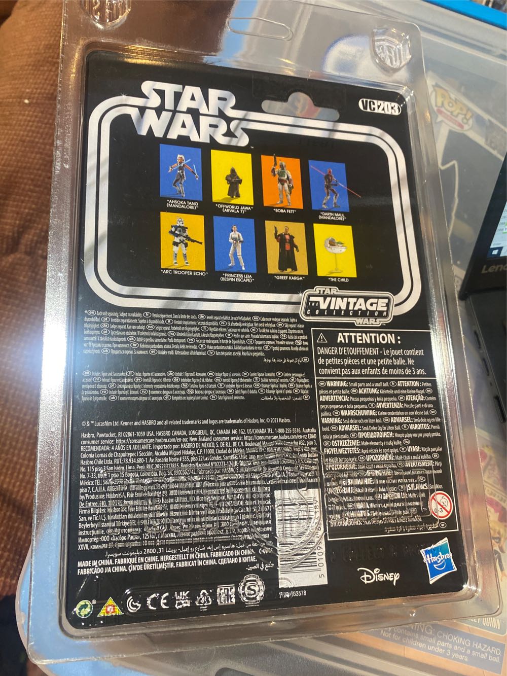 Offworld Jawa (Arvala-7) VC203 - Hasbro (2019-Now The Vintage Collection) action figure collectible [Barcode 5010993834389] - Main Image 3