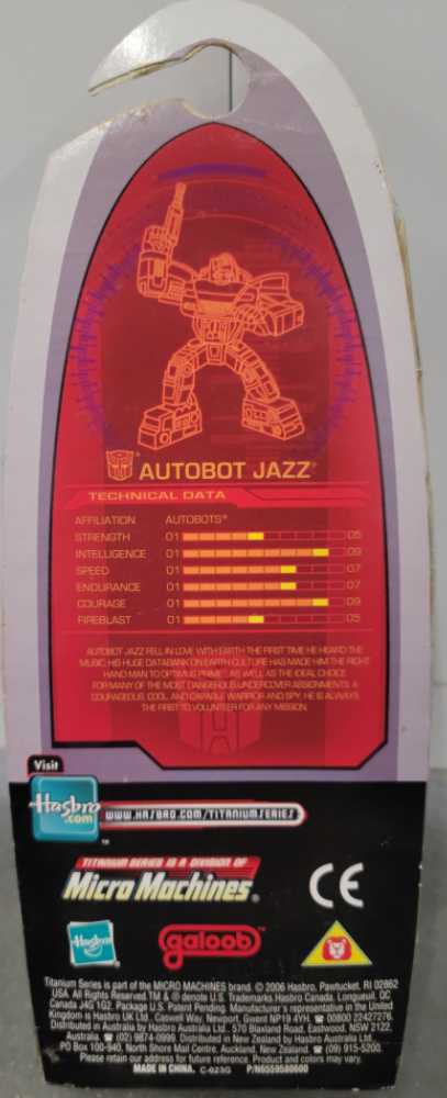 Jazz  - Galoob (Titanium 3”) action figure collectible - Main Image 3