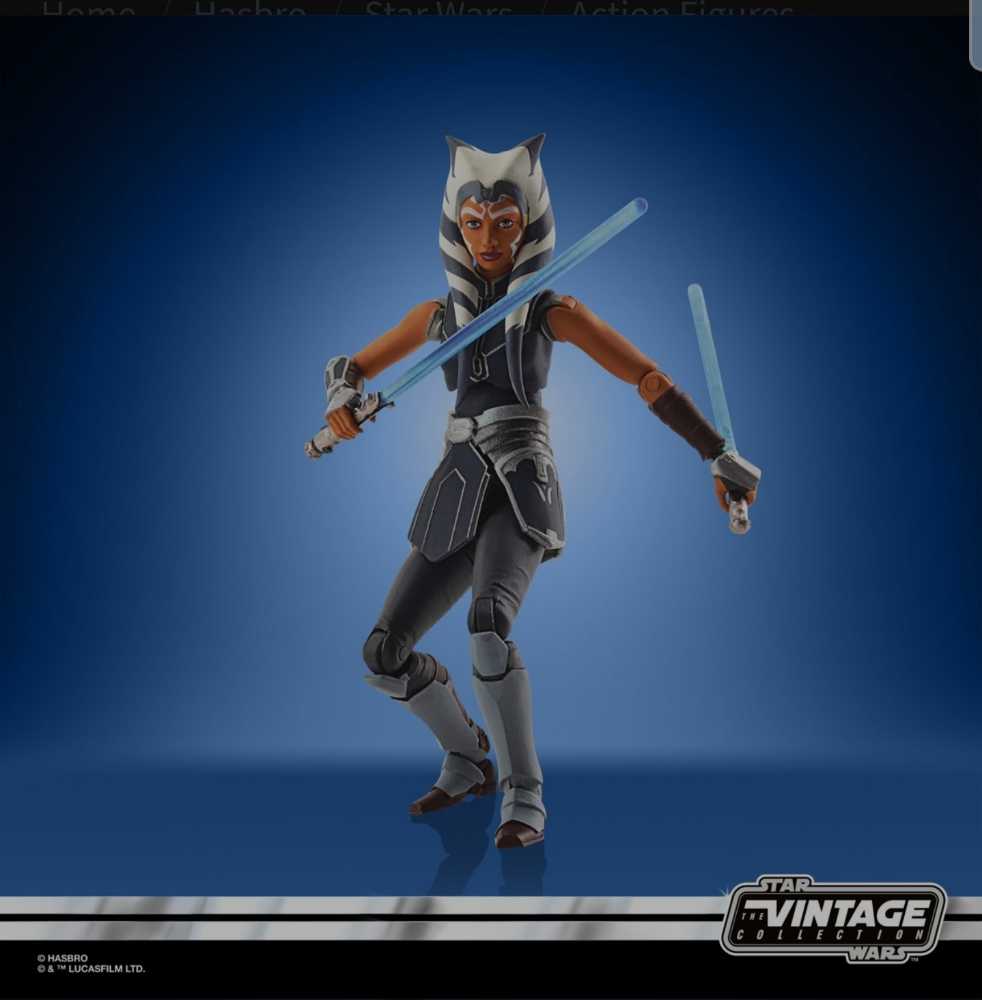 Ahsoka Tano (Mandalore) - Hasbro (Star Wars The Vintage Collection) action figure collectible [Barcode 5010993834372] - Main Image 4