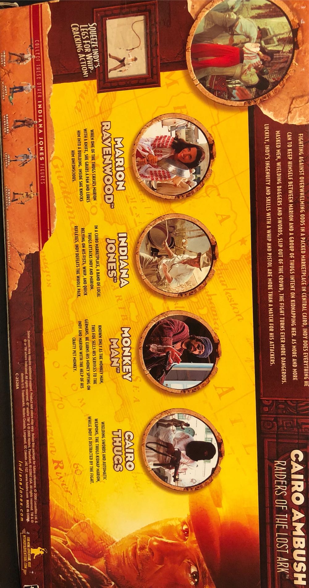 Indiana Jones Cairo Ambush Target Exclusive - Hasbro action figure collectible - Main Image 2