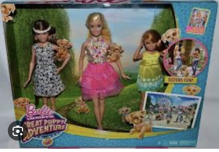 Barbie And Her Sisters In The Great Puppy Adventure  action figure collectible [Barcode 887961132359] - Main Image 1