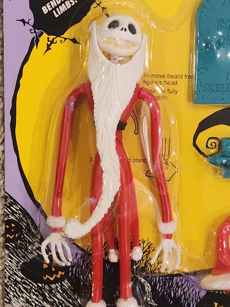 Jack As Santa - Hasbro (Tim Burton’s Nightmare Before Christmas) action figure collectible [Barcode 038976801031] - Main Image 3