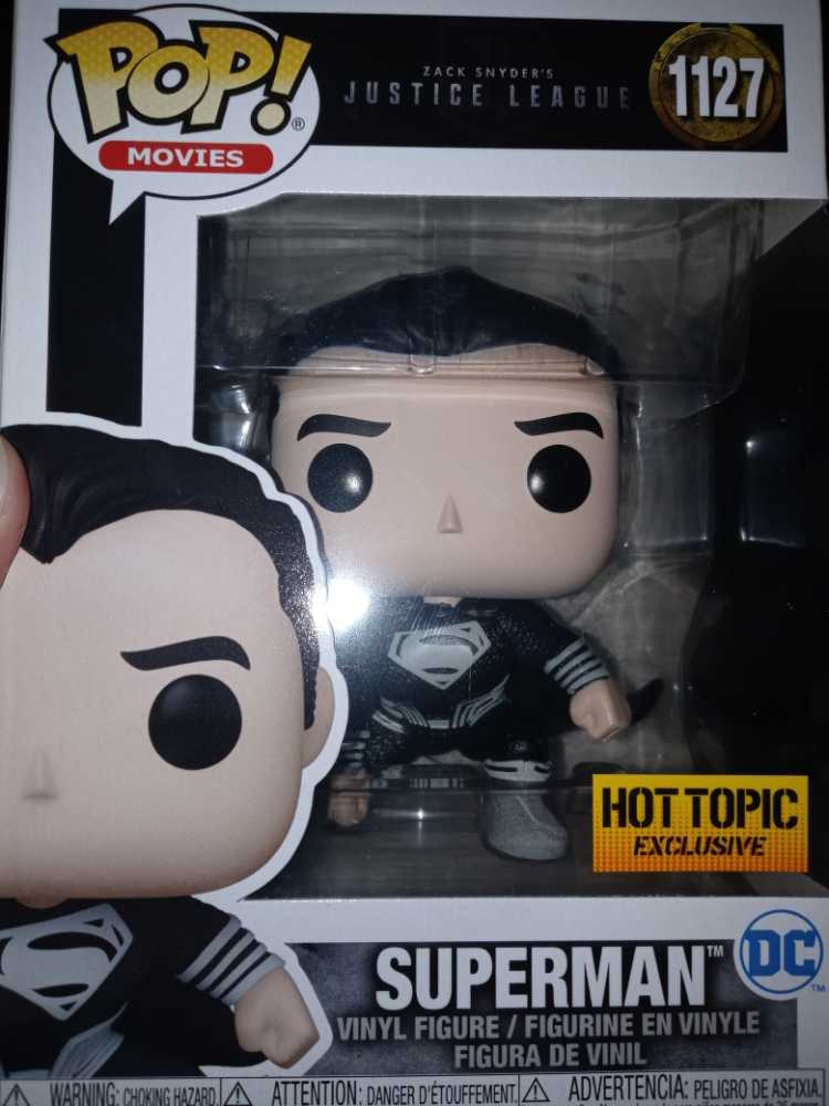Justice League: The Snyder Cut - Superman In Landing Pose #1127 - Funko (Justice League) (Zack Snyders Justice League (2021)) action figure collectible [Barcode 889698568357] - Main Image 2