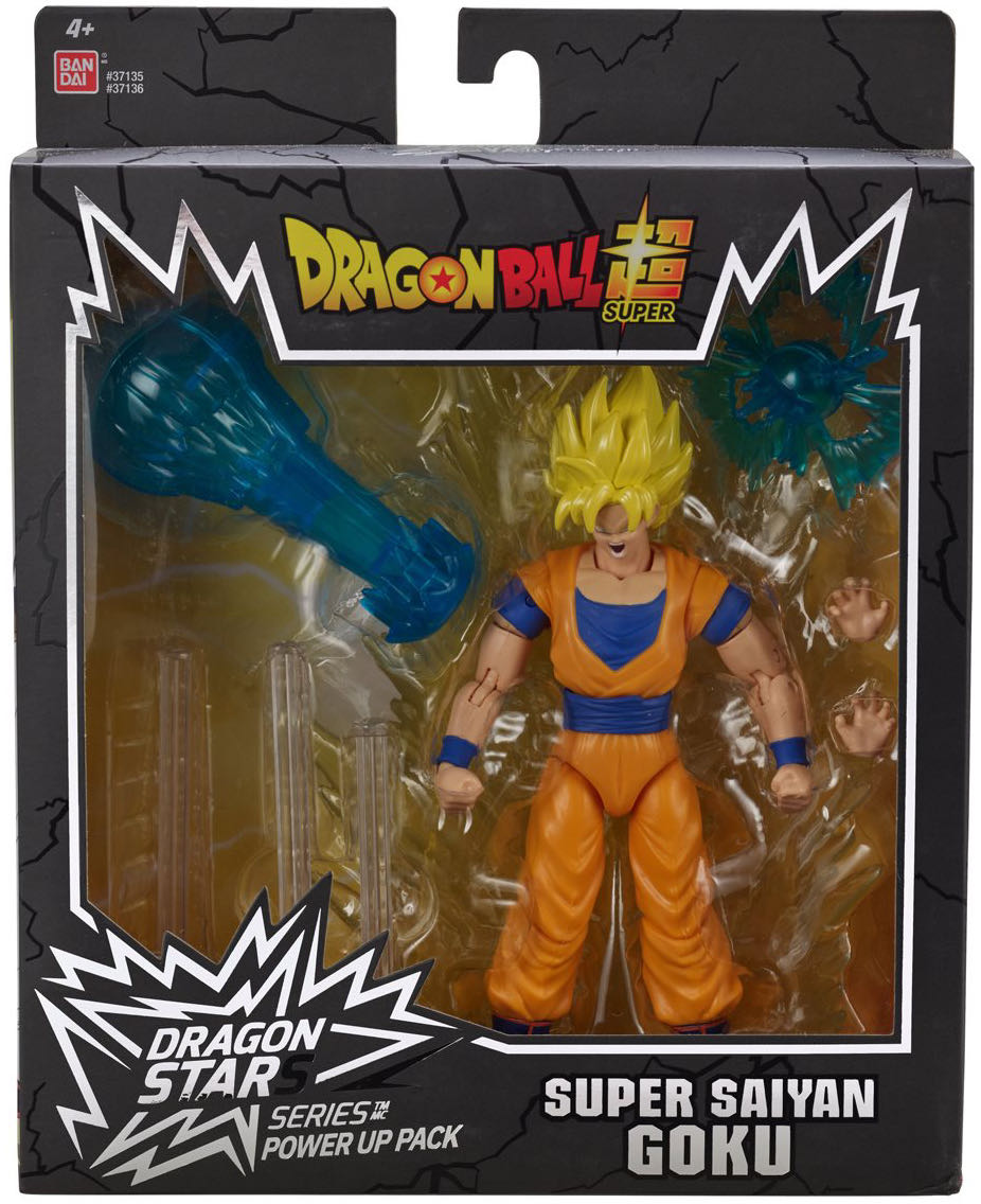 SSJ Goku (Power Up) - Bandai America (Dragon Stars DBS Power Up Pack) action figure collectible [Barcode 045557371364] - Main Image 2
