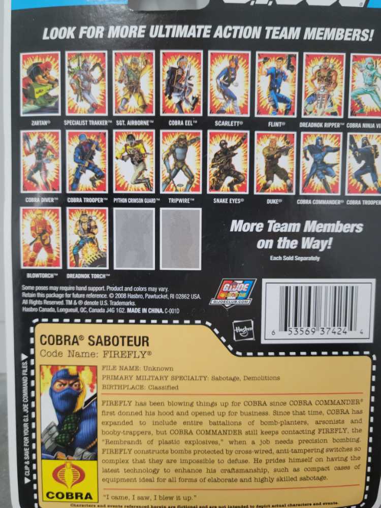 Firefly V17 - Hasbro (GI Joe 2009) action figure collectible - Main Image 4