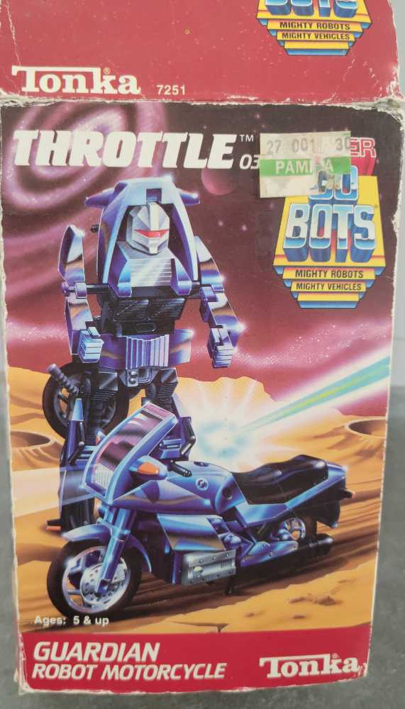 Throttle - Tonka (Gobots) action figure collectible - Main Image 3