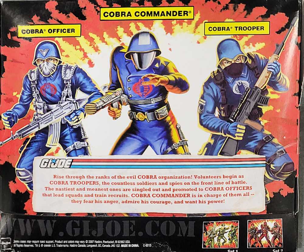 Senior Ranking Officers 3 - Hasbro (GI Joe 2008) action figure collectible - Main Image 4