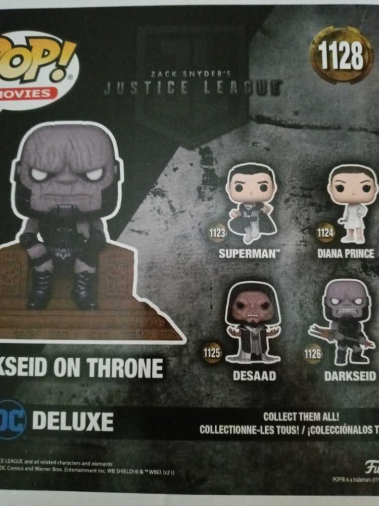 Darkseid On Throne - Funko (Zack Snyders Justice League (2021)) action figure collectible [Barcode 889698567985] - Main Image 3