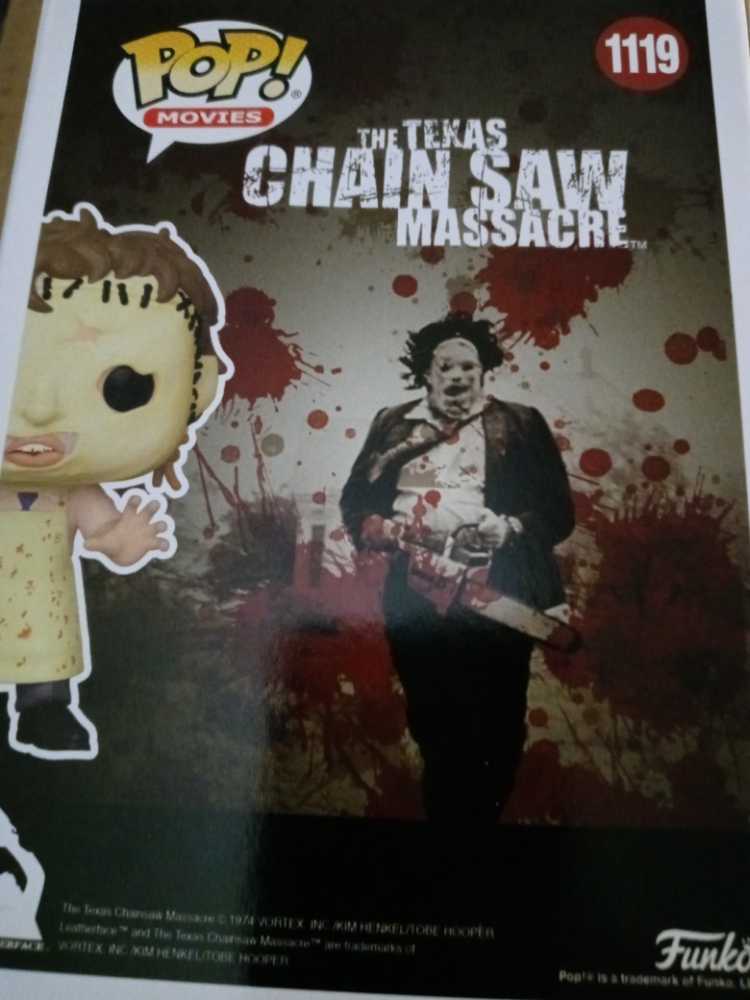 Funko Pop! The Texas Chainsaw Massacre: Leatherface With Hammer #1119 - Funko Pop Movies (Texas Chainsaw Massacre) action figure collectible [Barcode 889698397162] - Main Image 3