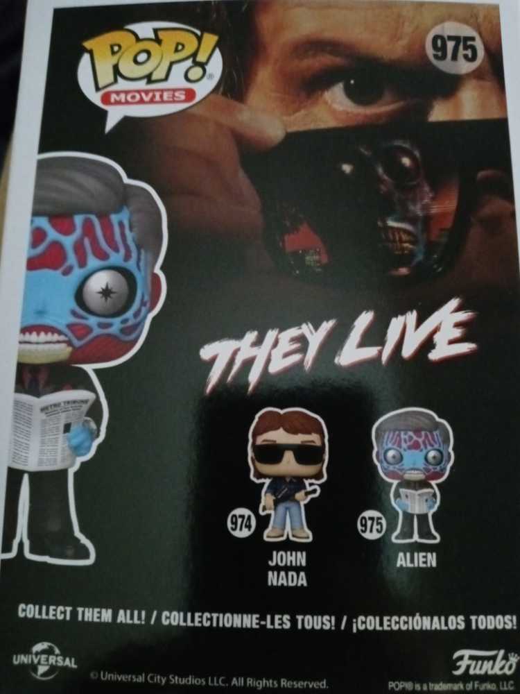 Alien - Funko (They Live) action figure collectible [Barcode 889698491495] - Main Image 3