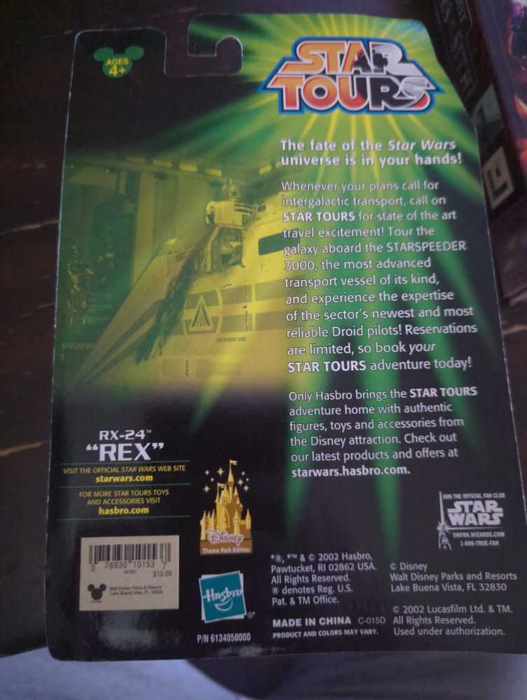 RX-24 (REX) - Hasbro (Power Of The Jedi) action figure collectible [Barcode 076930101537] - Main Image 2