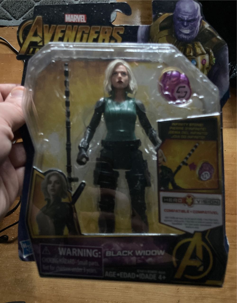 Marvel Avengers Infinity War: Black Widow With Infinity Stone