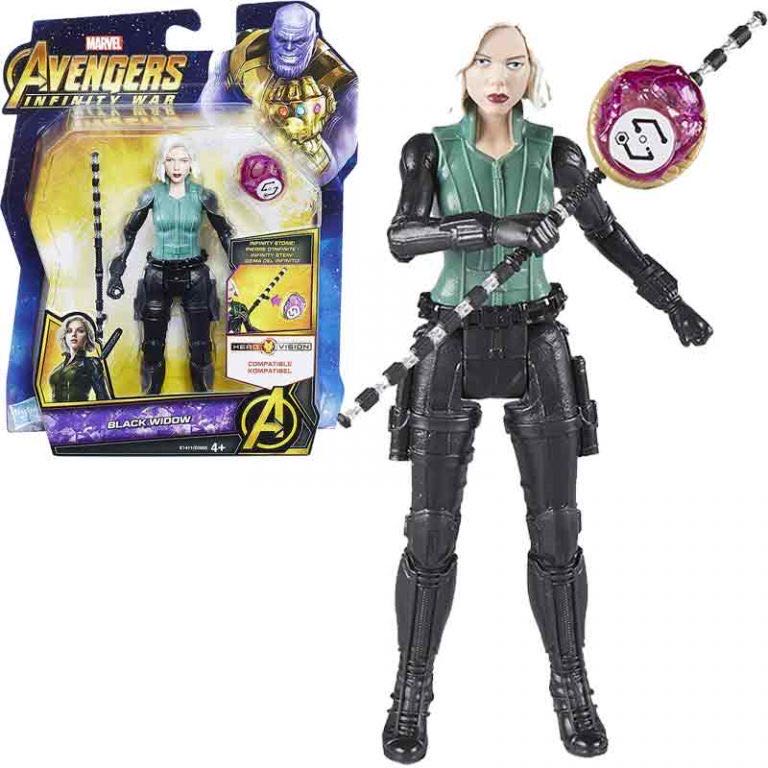Marvel Avengers Infinity War: Black Widow With Infinity Stone - Hasbro (Avenger Infinity Wars) action figure collectible [Barcode 630509622511] - Main Image 3
