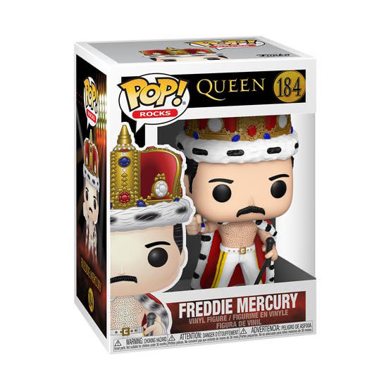 Freddie Mercury - Funko Pop! Rocks (Queen) action figure collectible [Barcode 889698501491] - Main Image 2